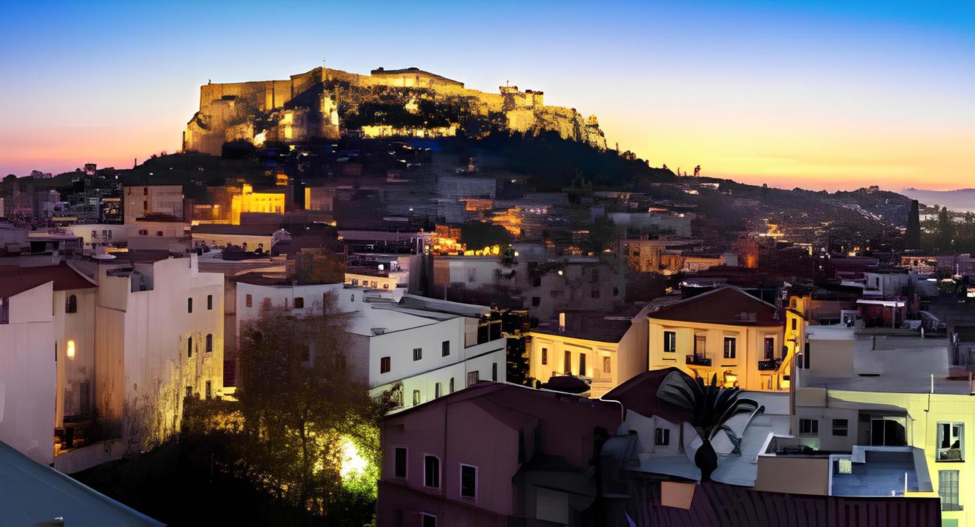 Veggera Apt Athens Center,Petralona Station Exteriör bild
